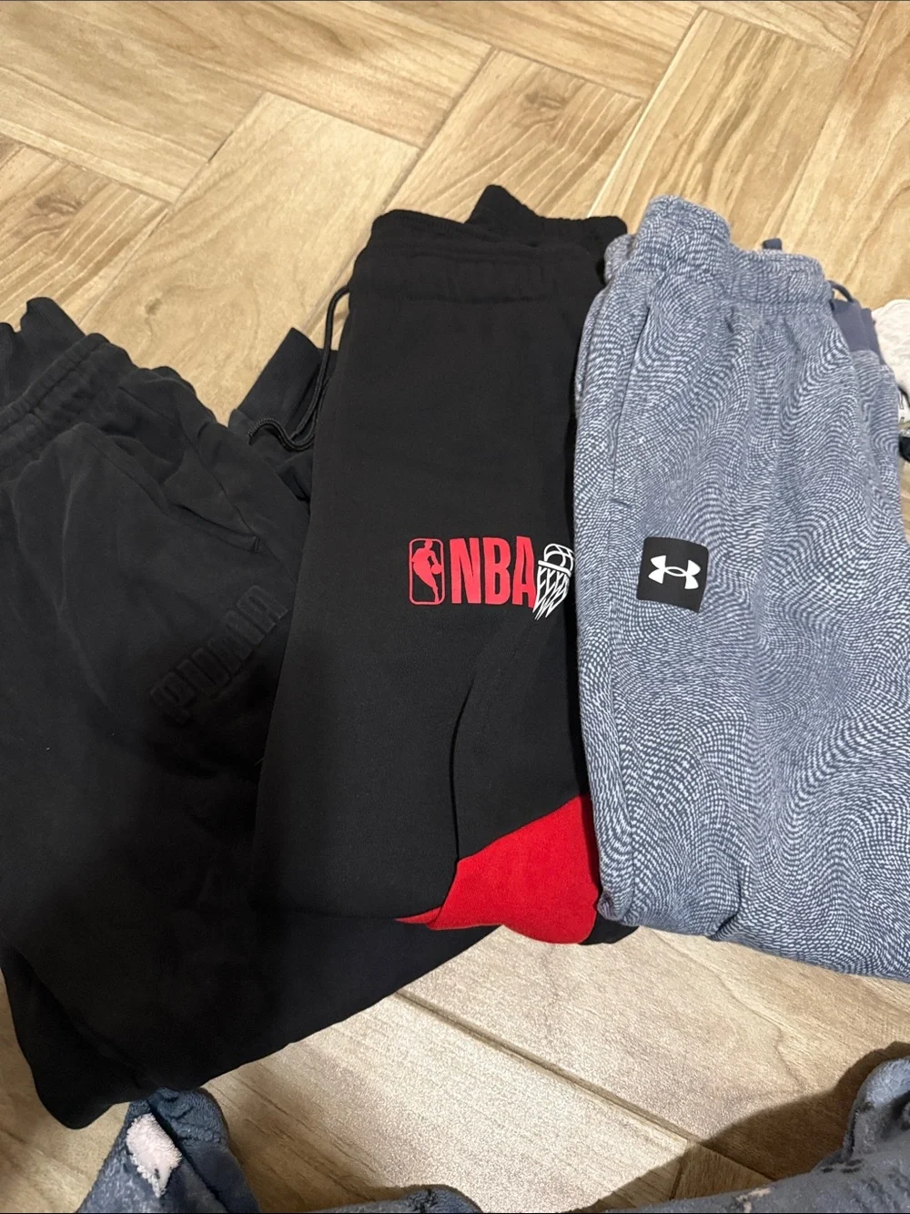 Under Armour Kids Grey Heather Jogger Pants